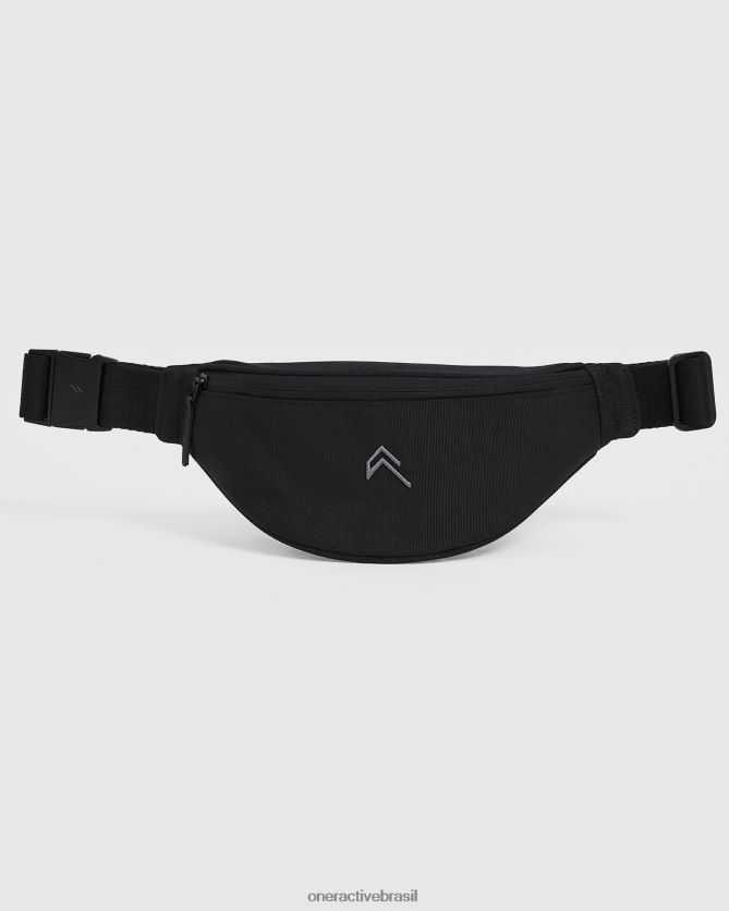acessórios br Oner Active bumbag de lona clássico preto 8488X2650