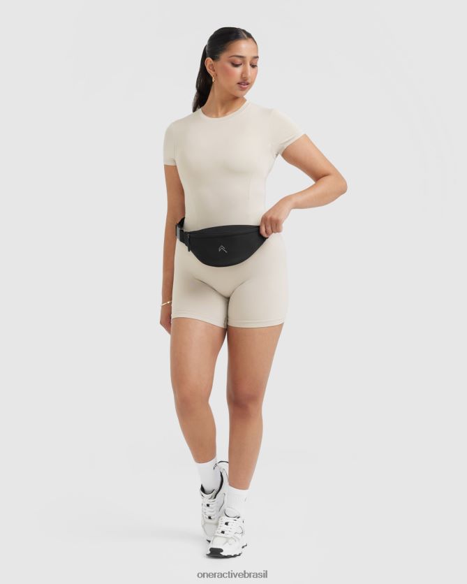 acessórios br Oner Active bumbag de lona clássico preto 8488X2650