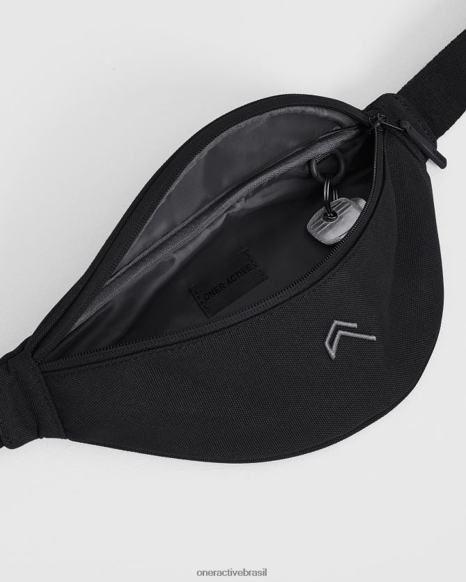 acessórios br Oner Active bumbag de lona clássico preto 8488X2650