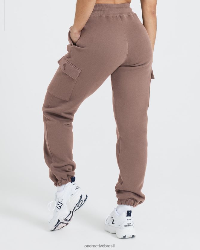 roupas br Oner Active corredor de carga o dia todo marrom legal 8488X276
