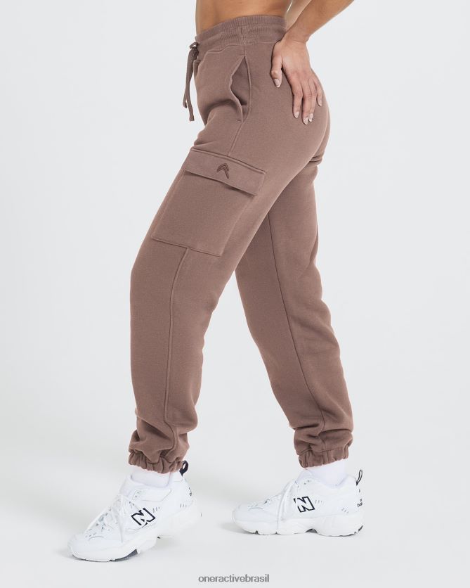 roupas br Oner Active corredor de carga o dia todo marrom legal 8488X276