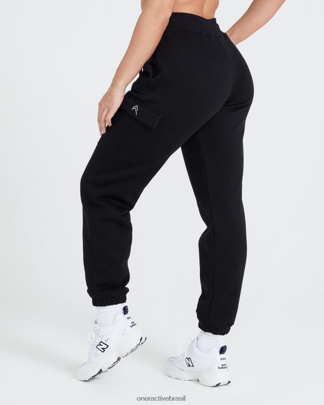 roupas br Oner Active corredor de carga o dia todo preto 8488X279