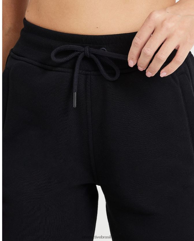 roupas br Oner Active jogger clássico lounge com perna reta preto 8488X289