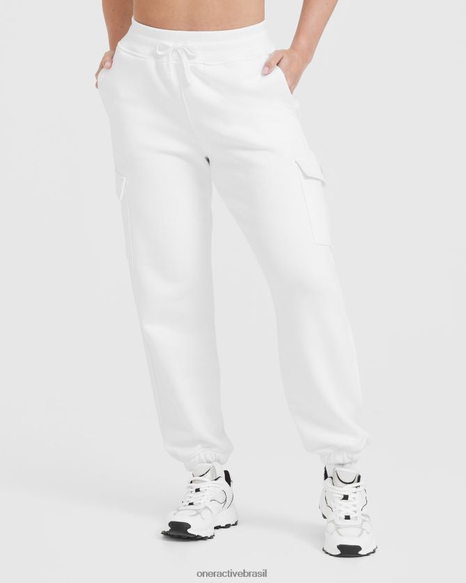 roupas br Oner Active jogger de carga leve o dia todo branco 8488X259