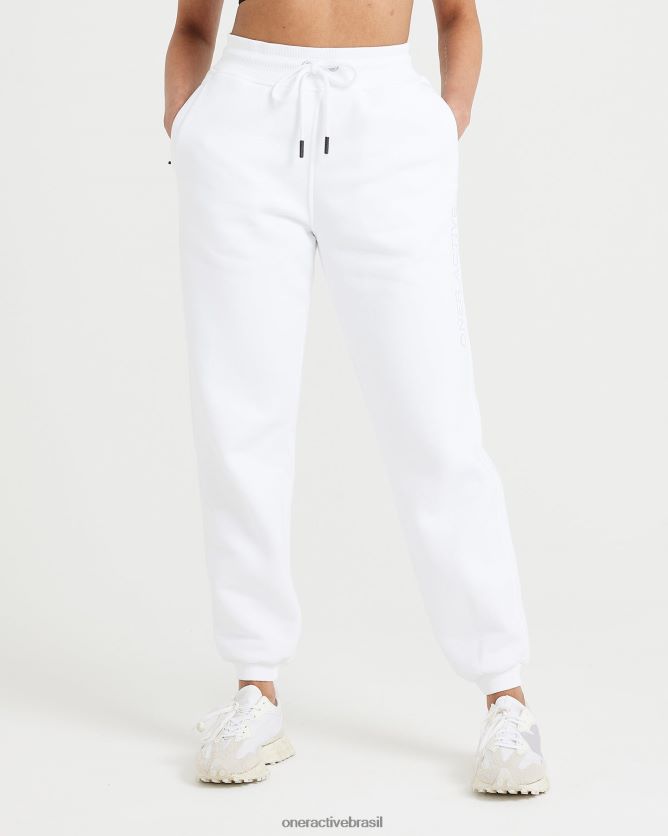 roupas br Oner Active jogger lounge clássico branco 8488X273