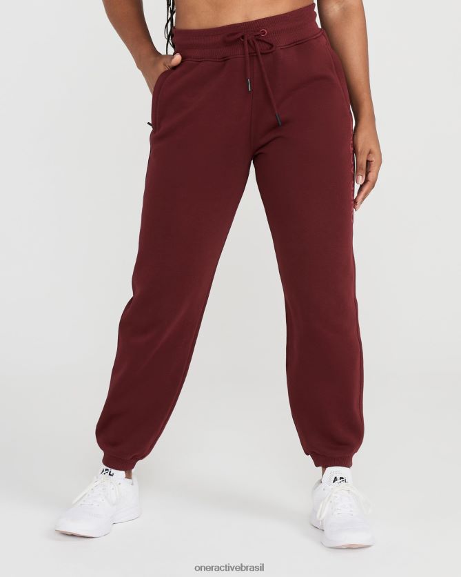 roupas br Oner Active jogger lounge clássico pau-rosa 8488X283