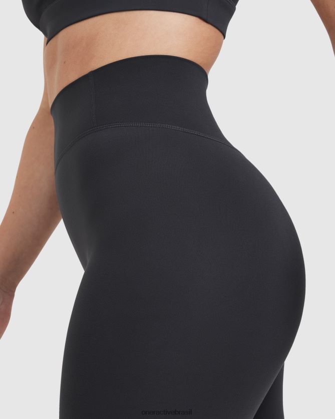 roupas br Oner Active legging cintura alta atemporal carvão 8488X221