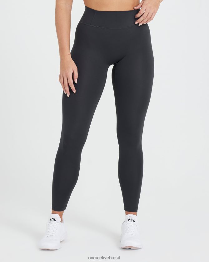 roupas br Oner Active leggings atemporais carvão 8488X231