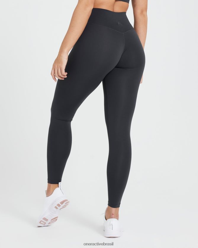 roupas br Oner Active leggings atemporais carvão 8488X231