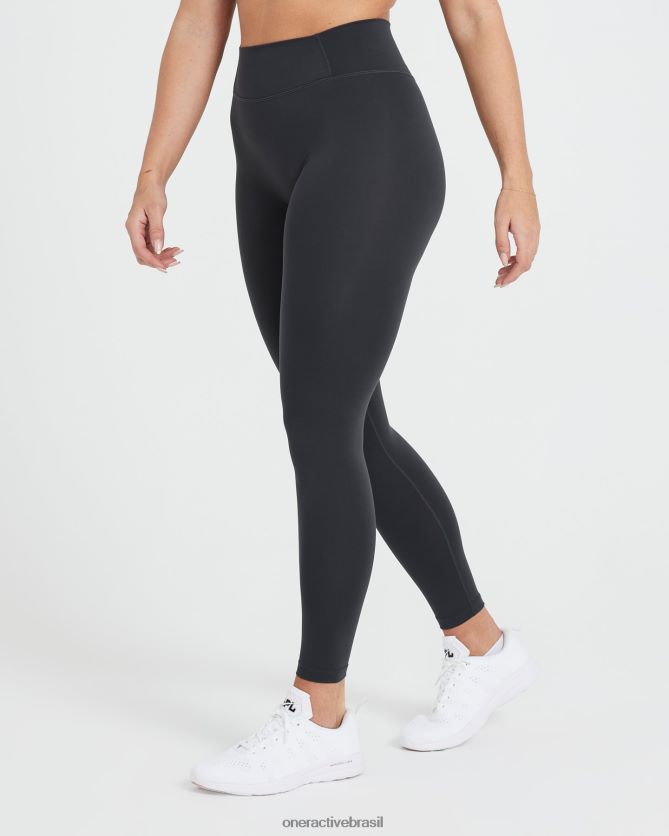 roupas br Oner Active leggings atemporais carvão 8488X231