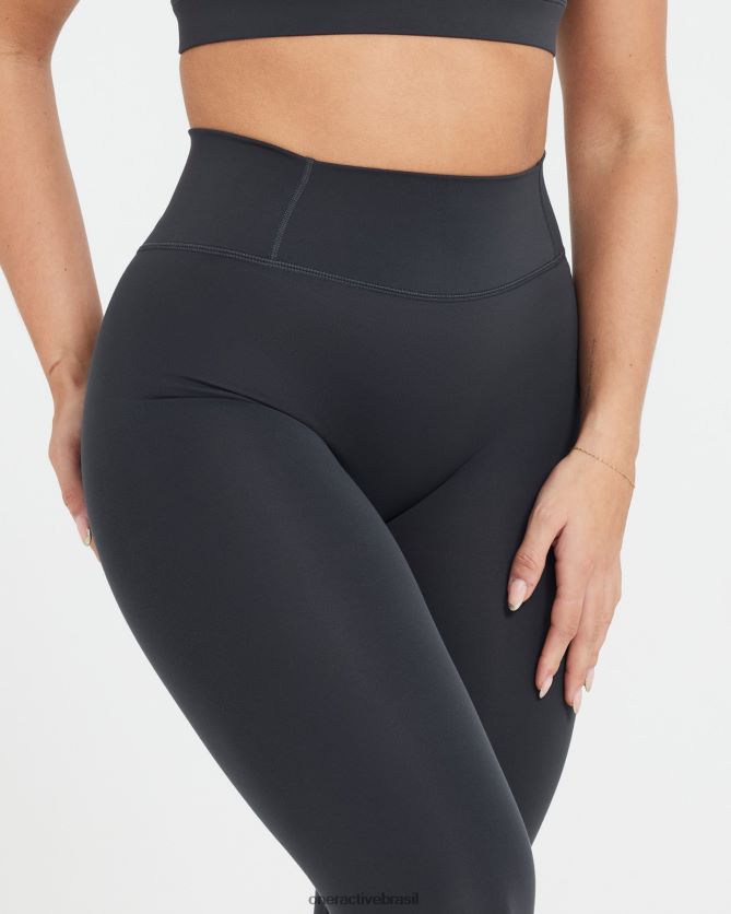 roupas br Oner Active leggings atemporais carvão 8488X231