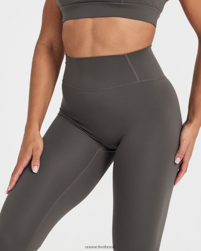 roupas br Oner Active leggings atemporais cinza profundo 8488X236