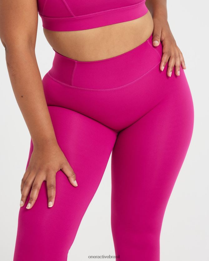 roupas br Oner Active leggings atemporais fúcsia 8488X211