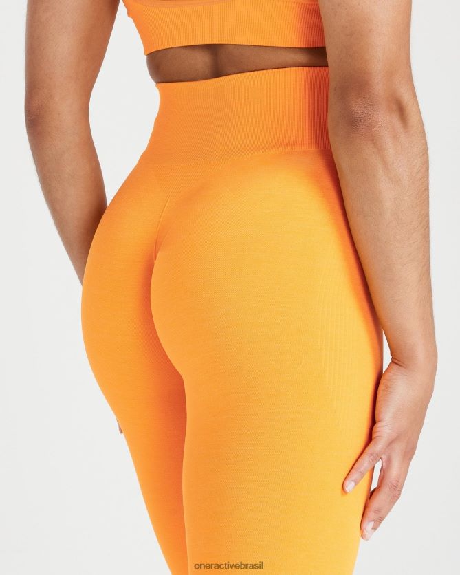 roupas br Oner Active leggings clássicas sem costura 2.0 marga do pôr do sol 8488X245