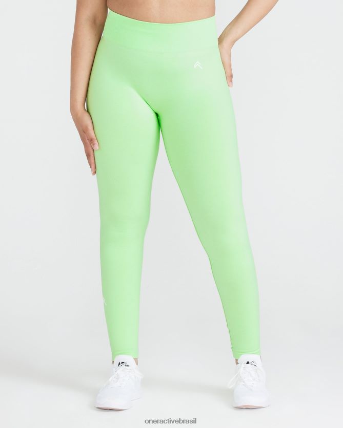 roupas br Oner Active leggings clássicas sem costura 2.0 raspas de marga 8488X232