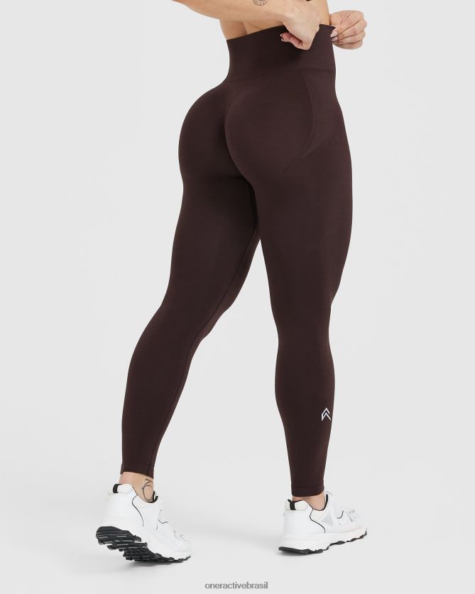 roupas br Oner Active leggings sem costura sem esforço 1 70% cacau 8488X212