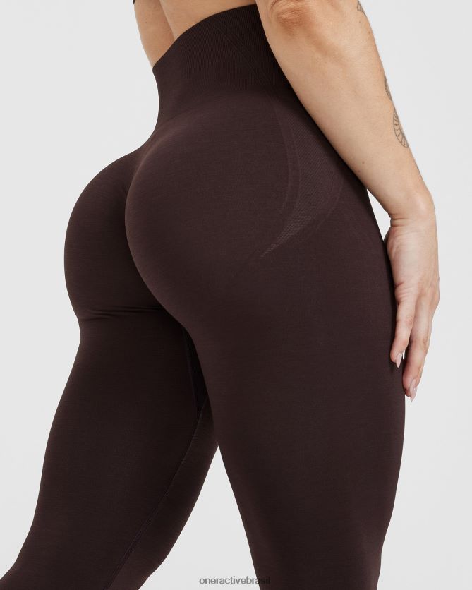 roupas br Oner Active leggings sem costura sem esforço 1 70% cacau 8488X212