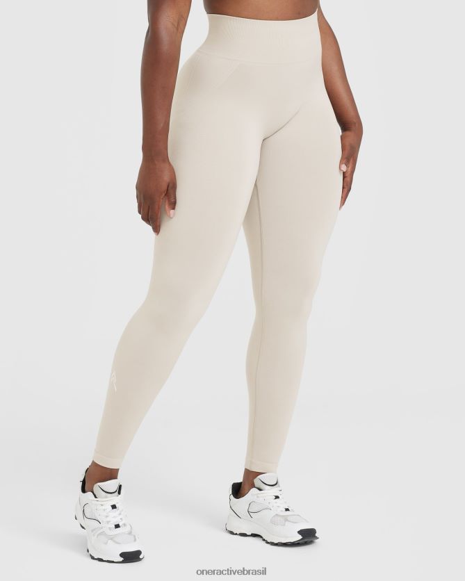 roupas br Oner Active leggings sem costura sem esforço 1 areia 8488X22