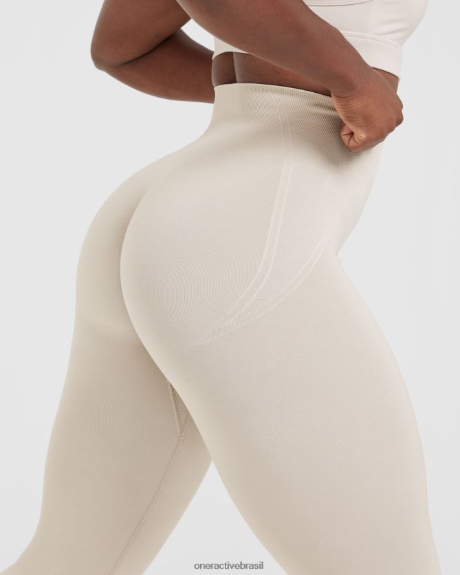 roupas br Oner Active leggings sem costura sem esforço 1 areia 8488X22