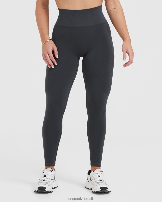 roupas br Oner Active leggings sem costura sem esforço 1 carvão 8488X28