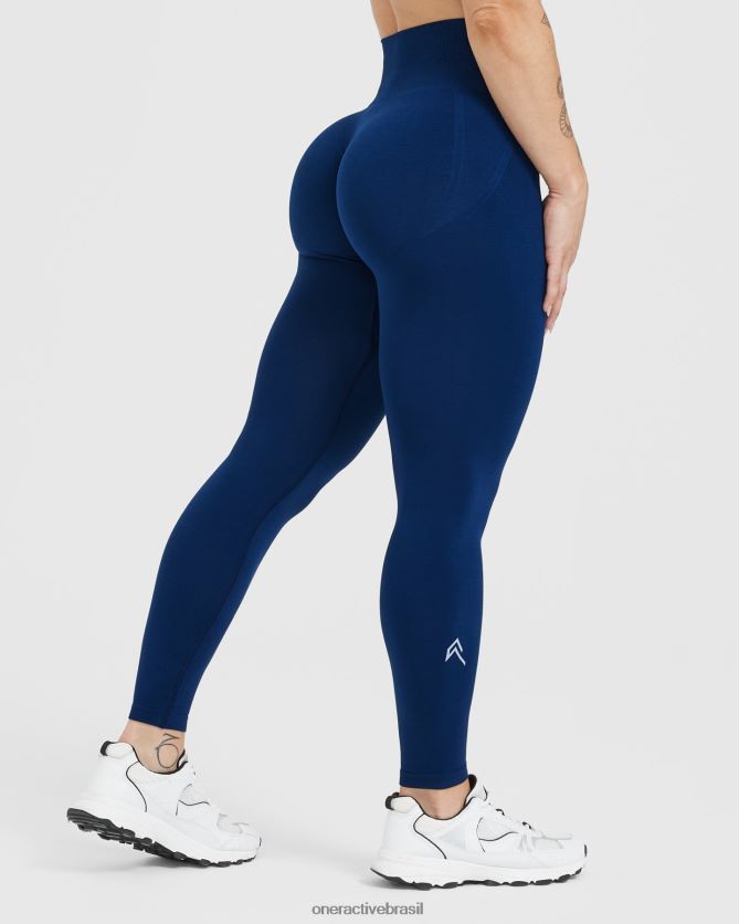roupas br Oner Active leggings sem costura sem esforço 1 meia-noite 8488X25