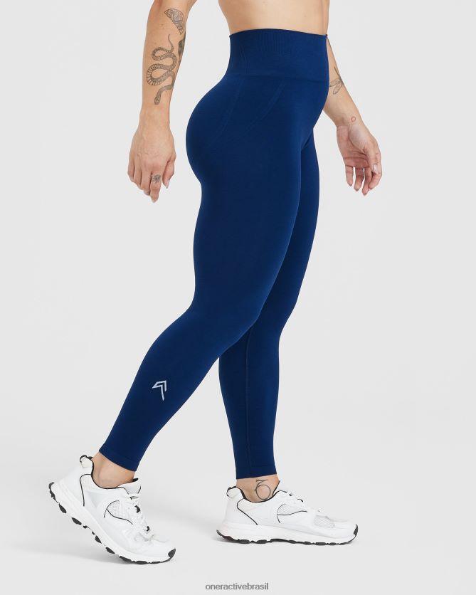 roupas br Oner Active leggings sem costura sem esforço 1 meia-noite 8488X25