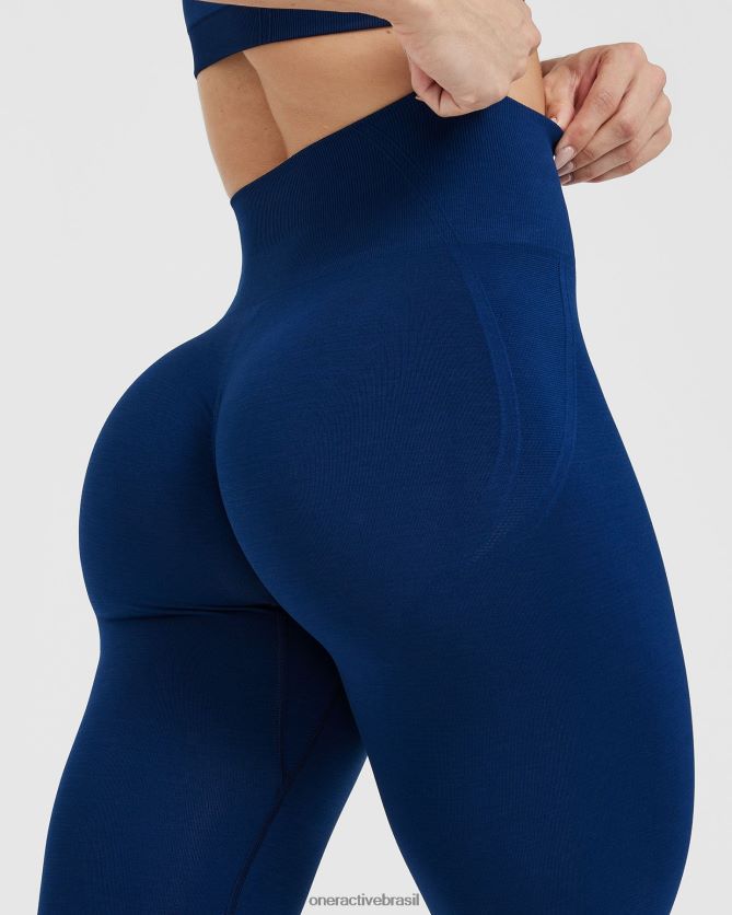 roupas br Oner Active leggings sem costura sem esforço 1 meia-noite 8488X25