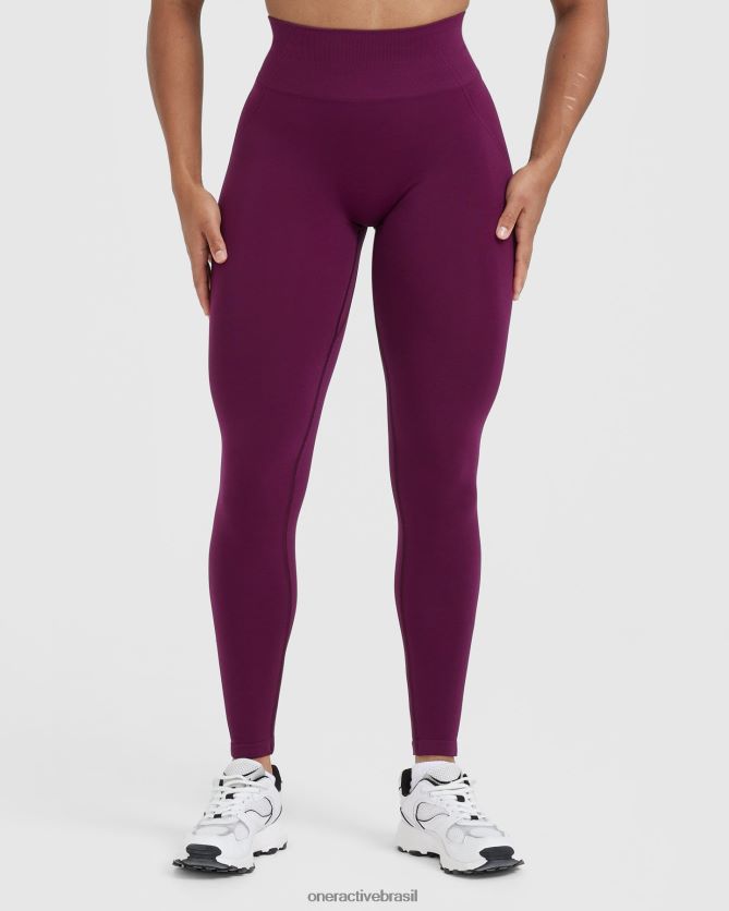 roupas br Oner Active leggings sem costura sem esforço 2 figo maduro 8488X214