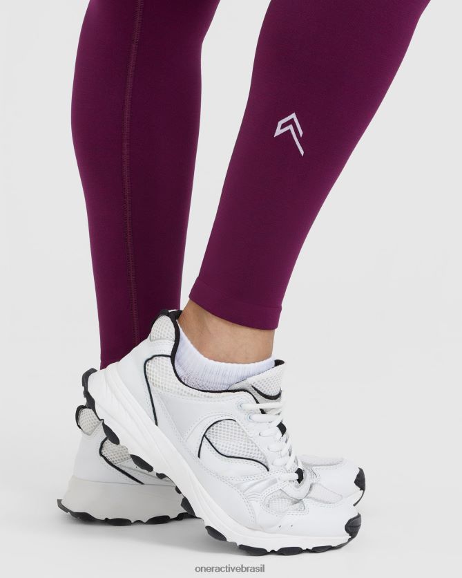 roupas br Oner Active leggings sem costura sem esforço 2 figo maduro 8488X214
