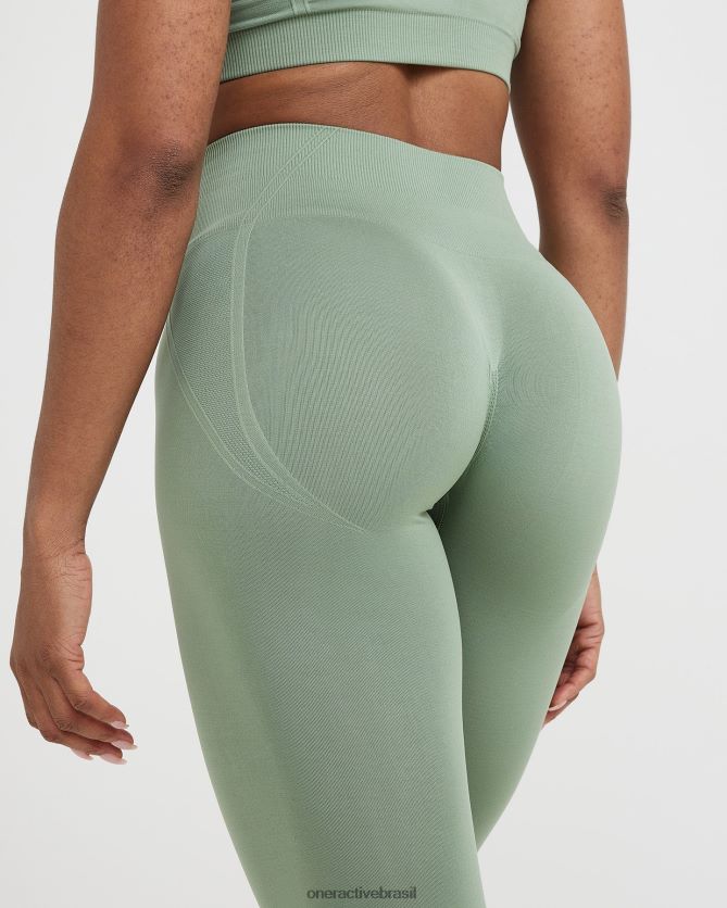 roupas br Oner Active leggings sem costura sem esforço 2 sábio 8488X234