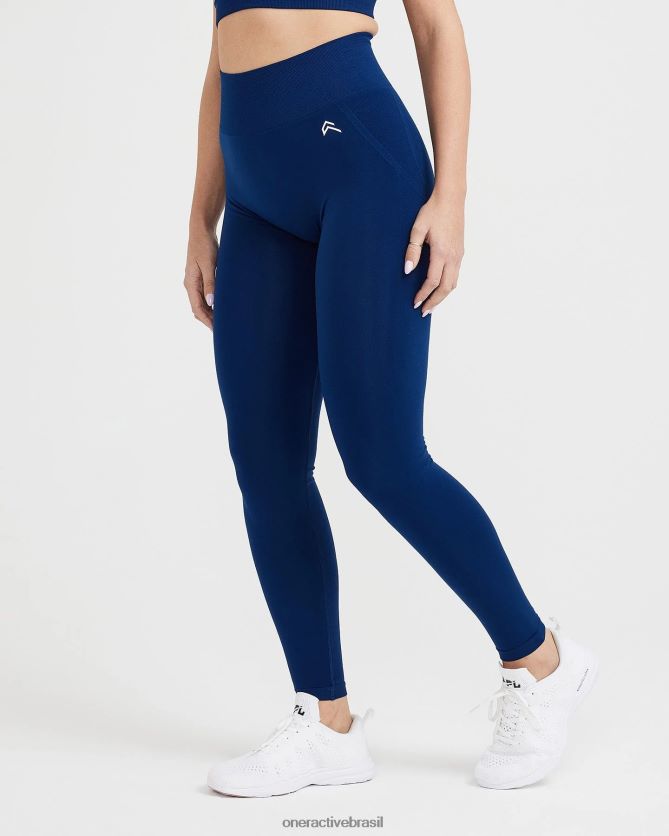 roupas br Oner Active leggings sem costura sem esforço 3 meia-noite 8488X248