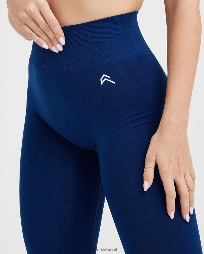 roupas br Oner Active leggings sem costura sem esforço 3 meia-noite 8488X248