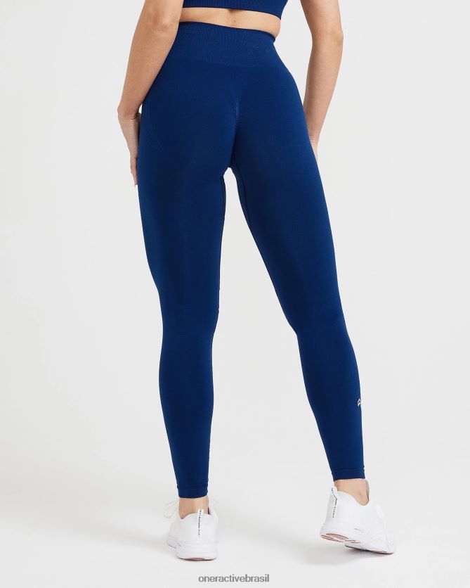 roupas br Oner Active leggings sem costura sem esforço 3 meia-noite 8488X248