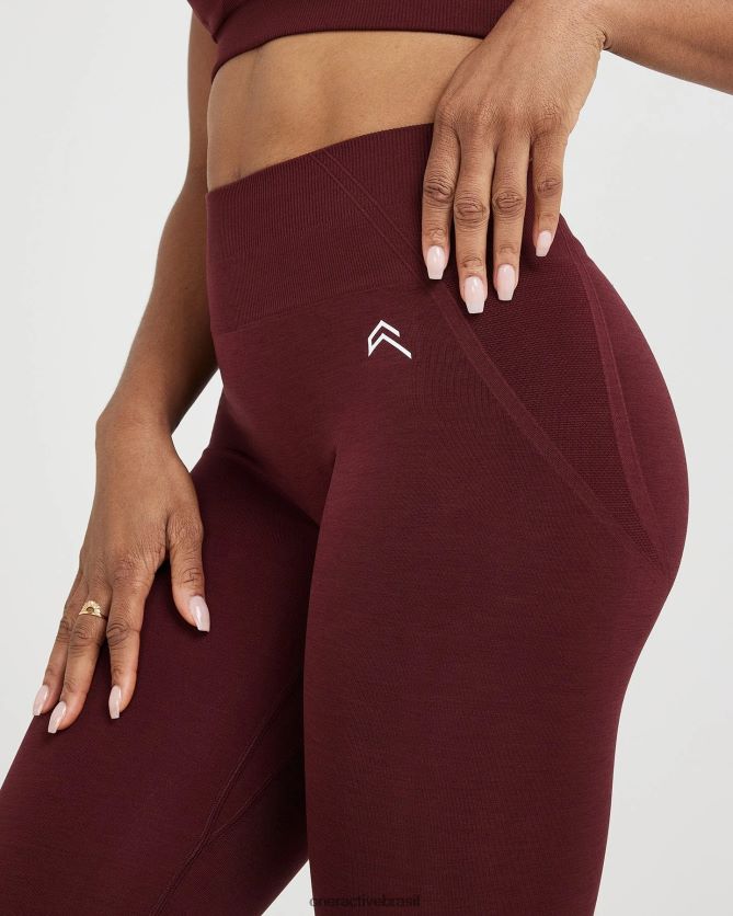 roupas br Oner Active leggings sem costura sem esforço 3 pau-rosa 8488X249