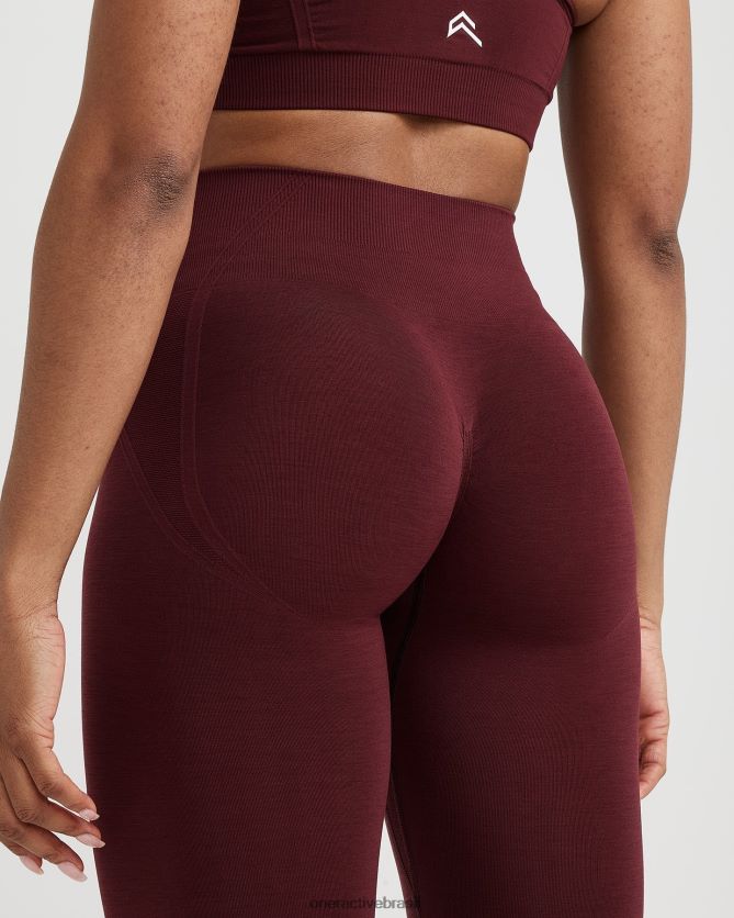 roupas br Oner Active leggings sem costura sem esforço 3 pau-rosa 8488X249