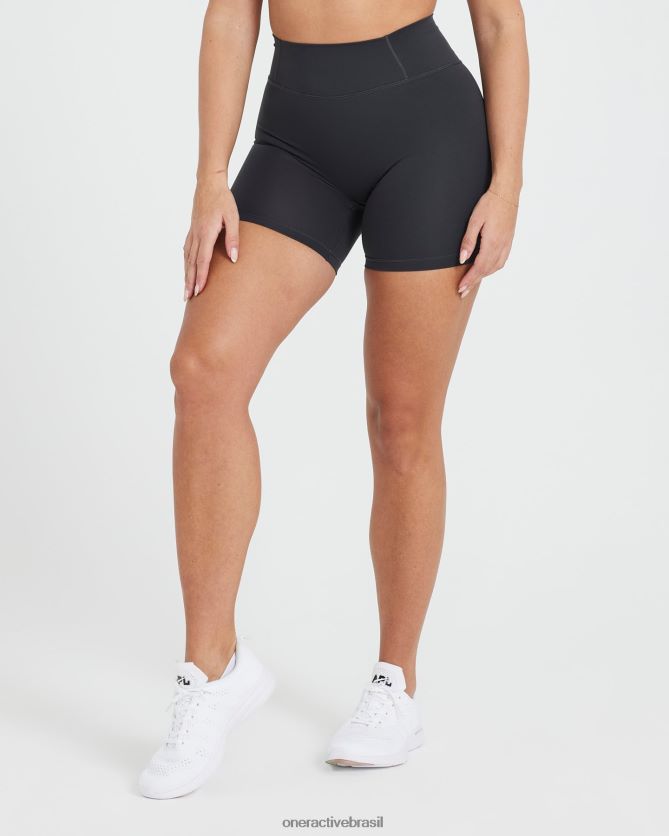 roupas br Oner Active shorts atemporais carvão 8488X2304