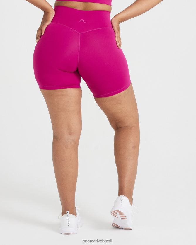 roupas br Oner Active shorts atemporais fúcsia 8488X2292