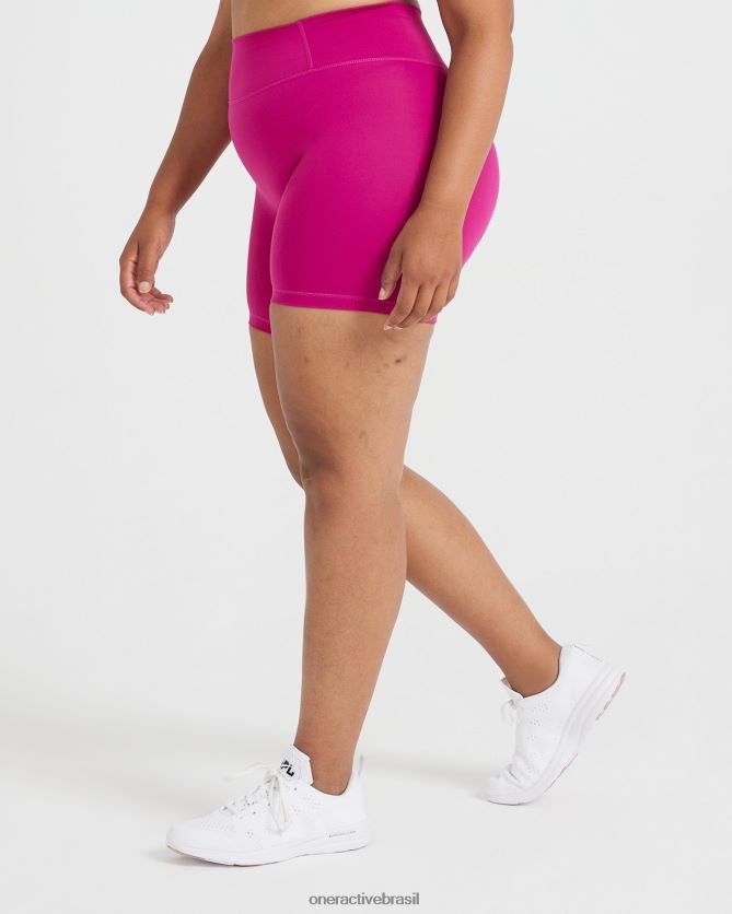 roupas br Oner Active shorts atemporais fúcsia 8488X2292
