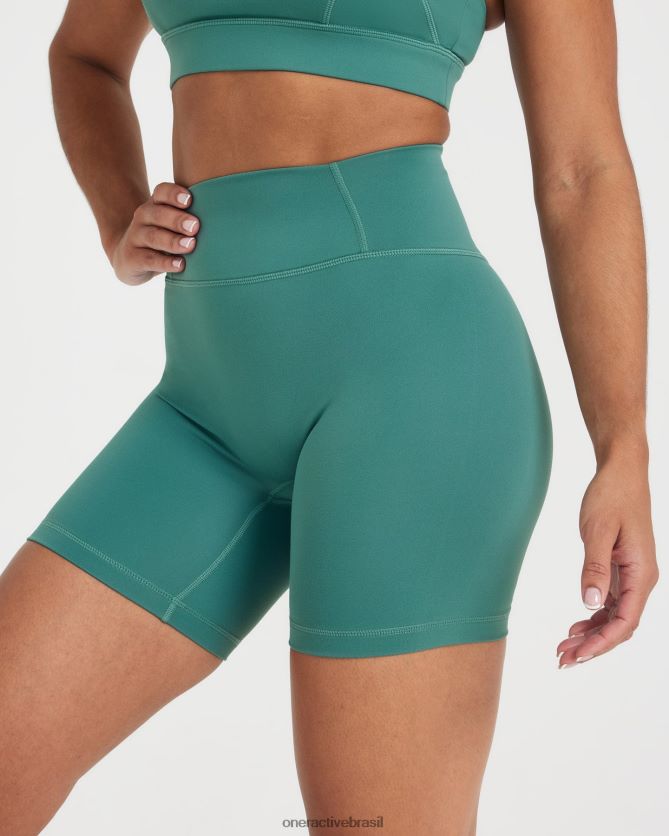 roupas br Oner Active shorts atemporais verde mineral 8488X2295