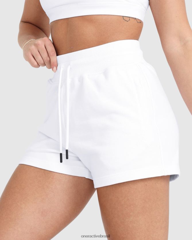 roupas br Oner Active shorts clássicos branco 8488X2263