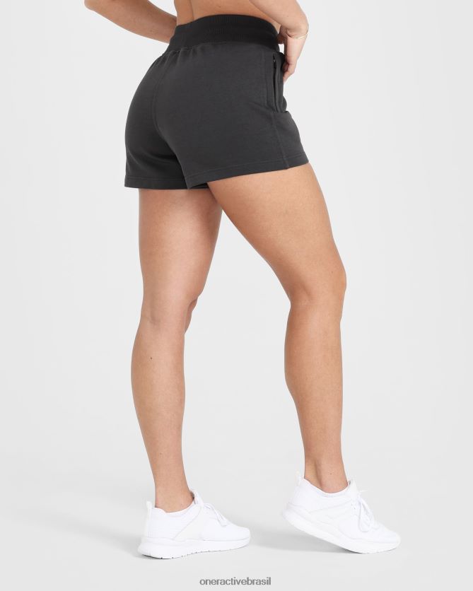 roupas br Oner Active shorts clássicos carvão 8488X2260