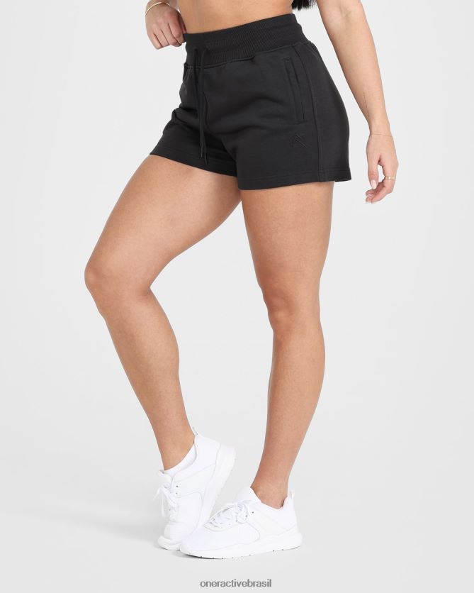 roupas br Oner Active shorts clássicos carvão 8488X2260
