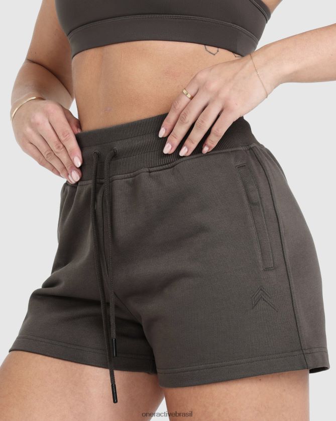 roupas br Oner Active shorts clássicos cinza profundo 8488X2271