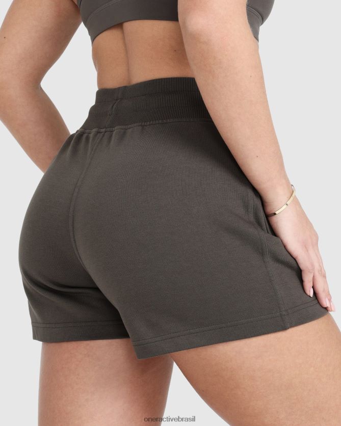 roupas br Oner Active shorts clássicos cinza profundo 8488X2271