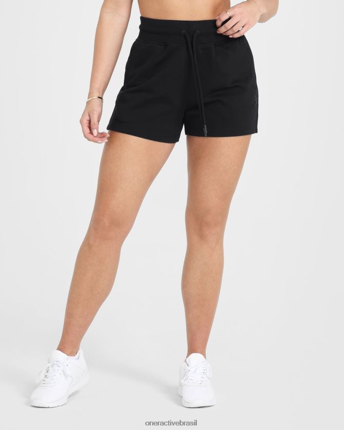roupas br Oner Active shorts clássicos preto 8488X2264