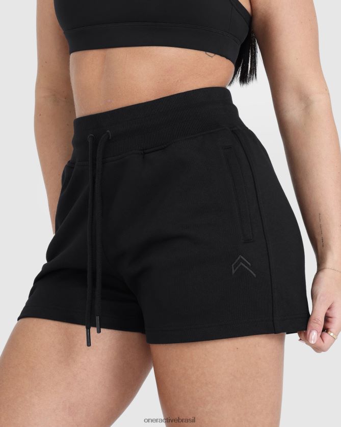 roupas br Oner Active shorts clássicos preto 8488X2264