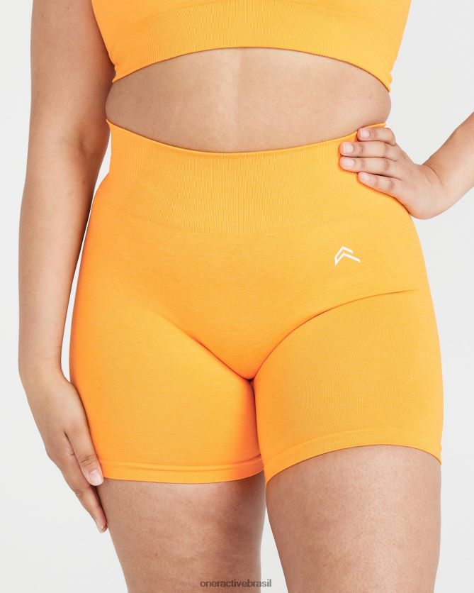 roupas br Oner Active shorts clássicos sem costura 2.0 marga do pôr do sol 8488X2324