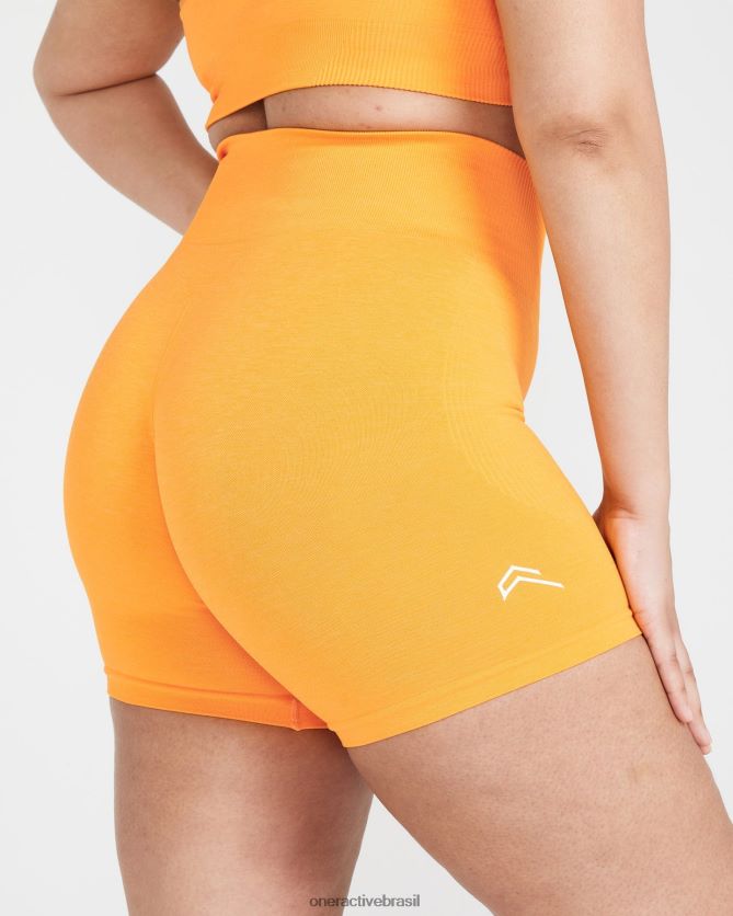 roupas br Oner Active shorts clássicos sem costura 2.0 marga do pôr do sol 8488X2324