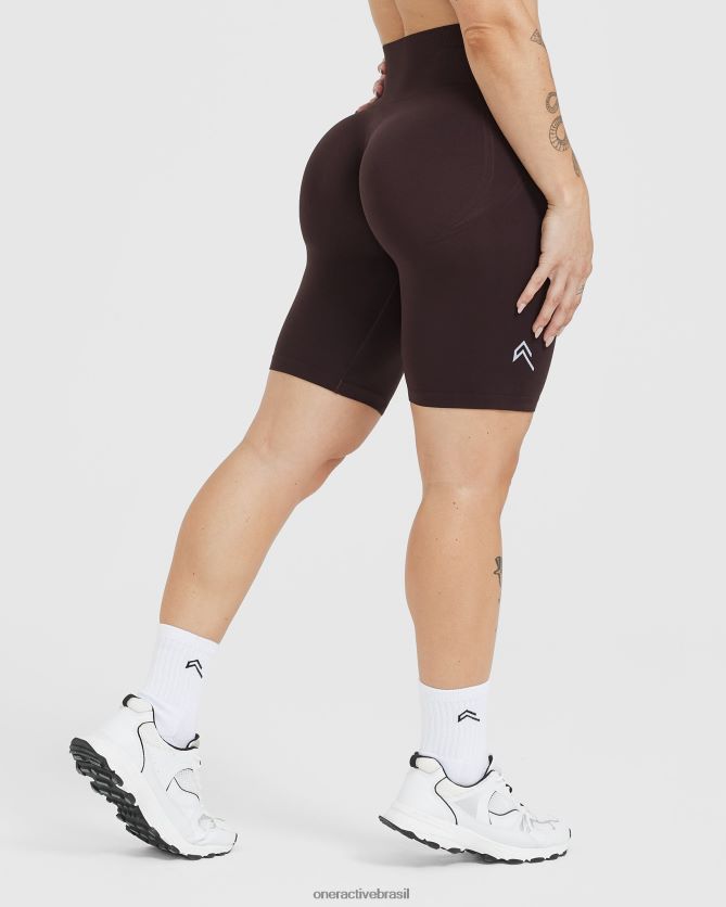 roupas br Oner Active shorts de ciclismo sem esforço e sem costura 2 70% cacau 8488X2284
