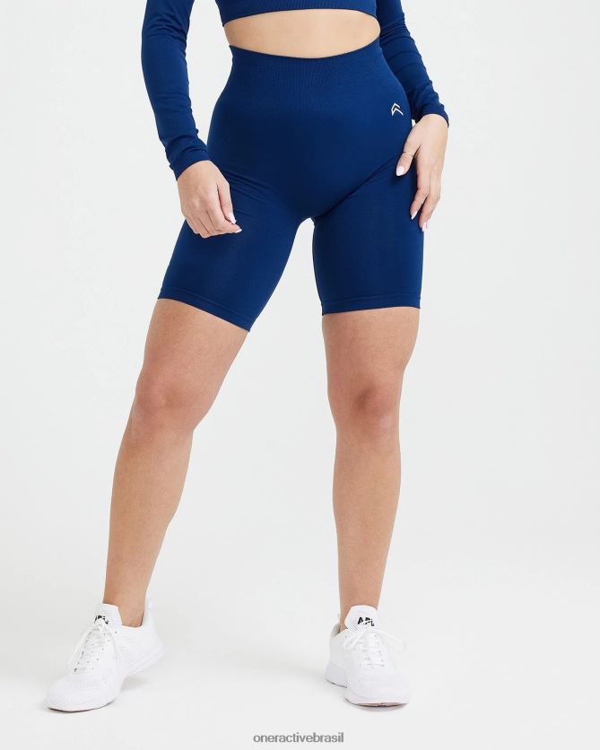 roupas br Oner Active shorts de ciclismo sem esforço e sem costura 2 meia-noite 8488X2316